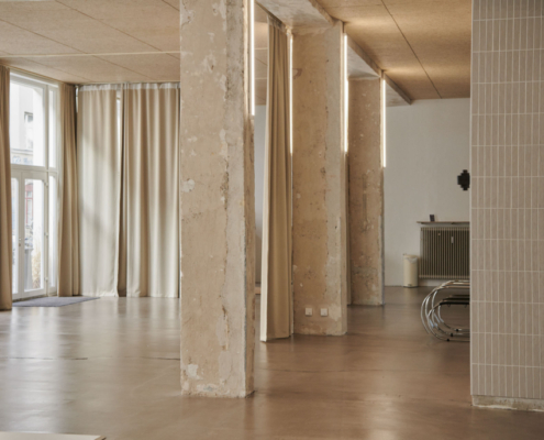 Studio-Loft im Westend München für Showrooms Events und Produktionen