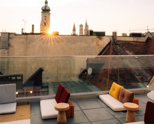 Penthouse mit Dachterasse in München Innenstadt mieten